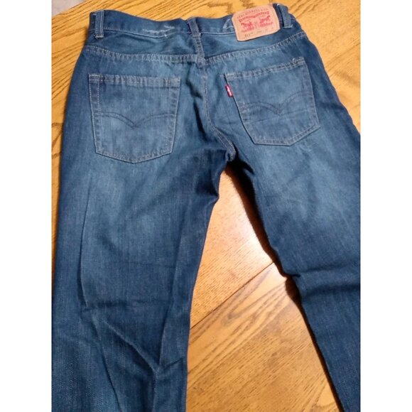 LEVI STRAUSS 511 Jeans Womens 14 27 X 27 BLUE Preowned Used Summer - Picture 9 of 12